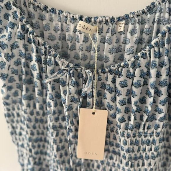 Doen QUINN DRESS IN DAHLIA DITSY size M NWT - Picture 2 of 9